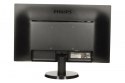 Philips 203V5LSB26/10 19.5 ", TN, HD ready, 1600 x 900 pixels, 16:9, 5 ms, 200 cd/m², Black