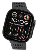 Decoded Ares O Watch Band Czarny Silikon