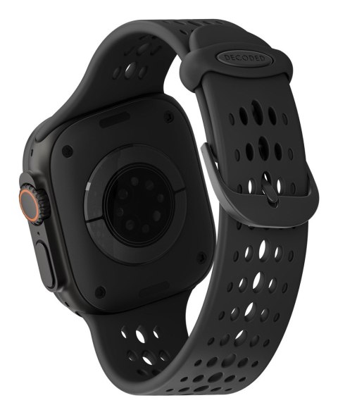 Decoded Ares O Watch Band Czarny Silikon