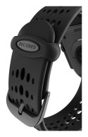 Decoded Ares O Watch Band Czarny Silikon