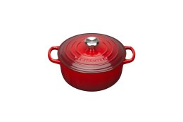 Garnek Le Creuset Signature apvalus 20 cm czerwony