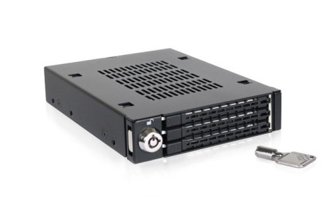 Icy Dock MB993SK-B panel drive bay 2,5/3,5" Panel nośny Czarny