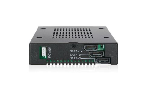Icy Dock MB993SK-B panel drive bay 2,5/3,5" Panel nośny Czarny