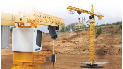 Żuraw wieżowy Jamara Liebherr 2.4G 6+