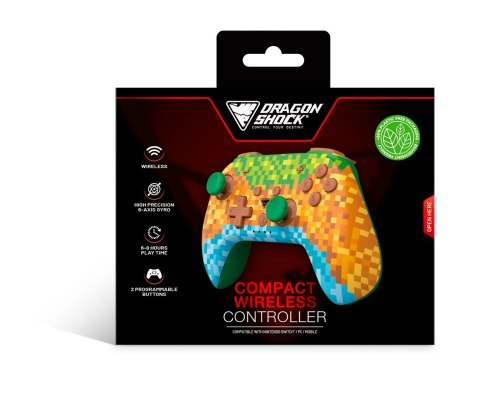 Dragonshock PopTop Cube Wielobarwny Bluetooth Gamepad Analogowa/Cyfrowa Nintendo Switch