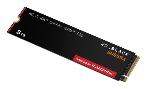 SSD WD Black SN850X 8TB NVMe WDS800T2X0E