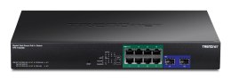 10-portowy gigabitowy przełącznik internetowy Smart PoE++ TRENDnet