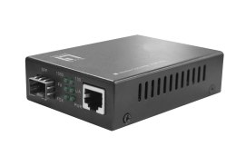 LevelOne GB Konwerter RJ45->SFP 1Gbps PoE PSE 30W