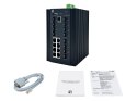 LevelOne Industrial L2+ Managed Switch 20-portowy/IP40+DIN 2,5 Gb/s