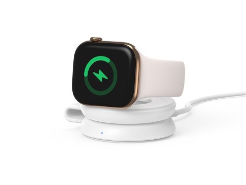Conceptronic GORGON04W ładowarka do urządzeń przenośnych Smartfon, Smartwatch Biały Prąd przemienny Bezprzewodowe ładowanie Wewn