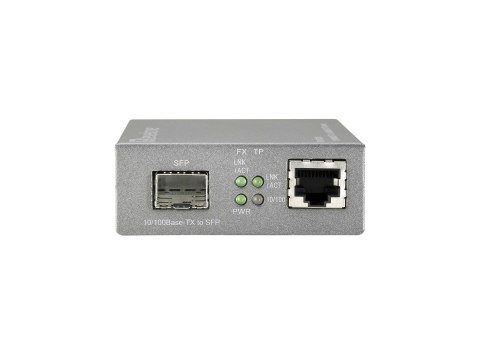 LevelOne FVS-3800 konwerter sieciowy 100 Mbit/s Szary