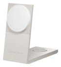 Native Union Rise 3-In-1 Qi2 Smartfon Jasny Szary USB Bezprzewodowe ładowanie Wewnętrzna