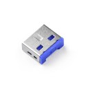Smartkeeper UL03P2DB bloker portów Blokada portu USB Typu-A Niebieski Plastik 100 szt.