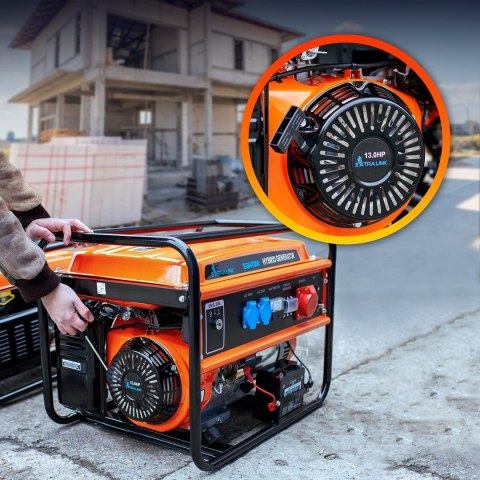 Extralink Agregat prądotwórczy EGH-7000 hybrydowy, 7kW