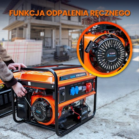 Extralink Agregat prądotwórczy EGH-7000 hybrydowy, 7kW