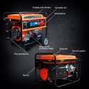 Extralink Agregat prądotwórczy EGH-7000 hybrydowy, 7kW