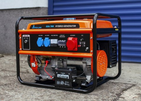 Extralink Agregat prądotwórczy EGH-7000 hybrydowy, 7kW