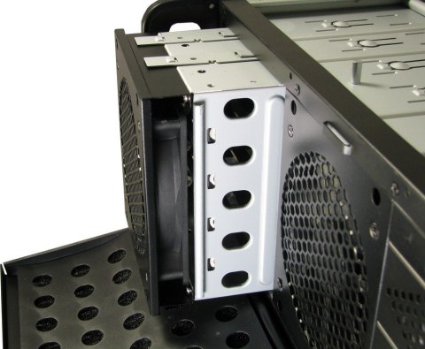 Inter-Tech IPC 4U-4129L Stojak Metaliczny, Srebrny
