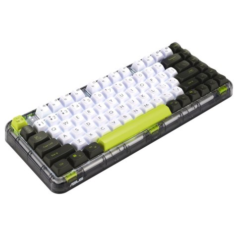 ASUS Jelly75 KD201 KEYBOARD/VT-GN/GE/83 klawiatura Uniwersalne USB + RF Wireless + Bluetooth Wielobarwny