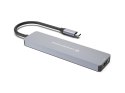 Conceptronic DONN28G Przewodowa USB 3.2 Gen 1 (3.1 Gen 1) Type-C Szary