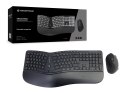 CONCEPTRONIC Klawiatura+Mysz Bezprzewodowa ERGO Layout IT