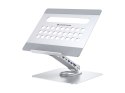 CONCEPTRONIC Uchwyt na laptopa ze stacją dokującą 7 w 1 srebrny