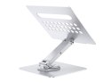 CONCEPTRONIC Uchwyt na laptopa ze stacją dokującą 7 w 1 srebrny