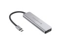 Conceptronic DONN02G stacja dokująca USB 3.2 Gen 1 (3.1 Gen 1) Type-C Aluminium