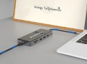Conceptronic DONN14G stacja dokująca Przewodowa USB 3.2 Gen 1 (3.1 Gen 1) Type-C Szary