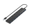 Conceptronic HUBBIES19BP huby i koncentratory USB 3.2 Gen 1 (3.1 Gen 1) Type-A 5000 Mbit/s Czarny