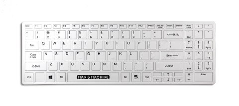 Baaske Medical 2010971 klawiatura Medyczna USB QWERTY Niemiecki Biały