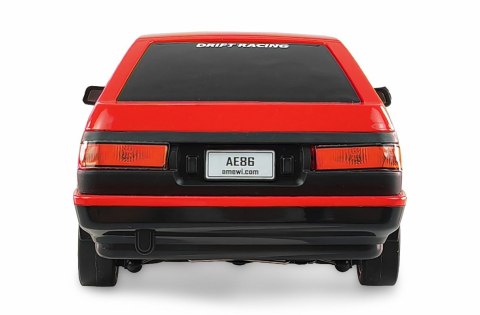 Amewi RC Car AE86 Sprinter Drift Samochód wyścigowy 1:18 RTR czerwony