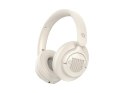 Conceptronic ALVAH02C słuchawki/zestaw słuchawkowy Przewodowy i Bezprzewodowy Opaska na głowę Muzyka Bluetooth Kremowy