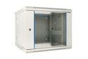 Extralink Szafa rack 12U 600x600 AZH Szara montowana na ścianie, dwusekcyjna