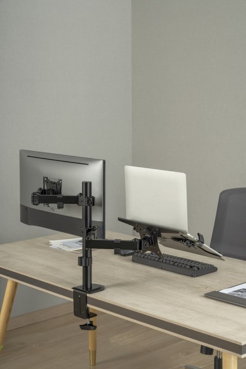 Deltaco ARM-0300-B uchwyt do telewizorów 81,3 cm (32") Czarny
