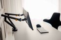 BakkerElkhuizen Bakker Elkhuizen Flexible Dual - Zestaw montażowy - Regulowane podwójne ramię - Do 2 monitorów - Aluminium, stal