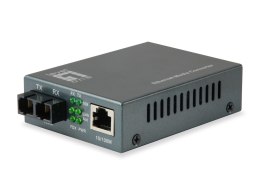 LevelOne FVT-1102 konwerter sieciowy 100 Mbit/s 1310 nm Pojedynczy Czarny