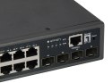 LevelOne GTP-5271 przełącznik sieciowy Zarządzany L3 Gigabit Ethernet (10/100/1000) Obsługa PoE Szary