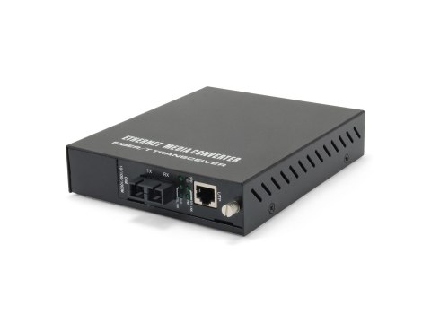 Media konwerter LevelOne GVM-1220 - Ethernet, Fast Ethernet - 10Base-T, 100Base-TX, 1000Base-T, 1000Base-X - RJ-45 / SC jednomod