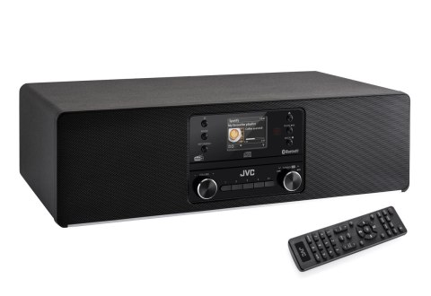 Mini wieża internetowa JVC RD-E984B Wi-Fi Bluetooth DAB+ CD Czarna
