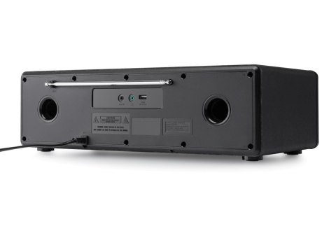 Mini wieża internetowa JVC RD-E984B Wi-Fi Bluetooth DAB+ CD Czarna