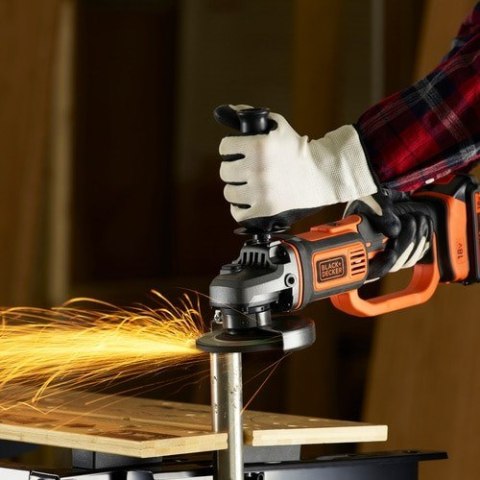Szlifierka kątowa bez aku 18V BDBCG720N BLACK+DECKER
