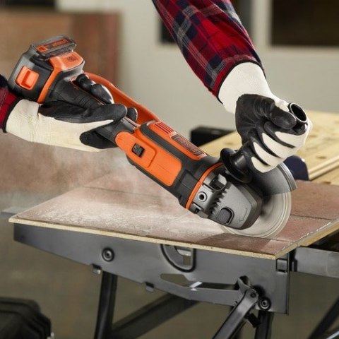 Szlifierka kątowa bez aku 18V BDBCG720N BLACK+DECKER