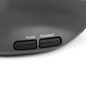 BakkerElkhuizen MidWay myszka Biuro Po lewej stronie RF Wireless + Bluetooth + USB Type-C Optyczny 2400 DPI