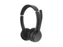 Conceptronic POLONA04B słuchawki/zestaw słuchawkowy Przewodowy i Bezprzewodowy Opaska na głowę Połączenia/muzyka USB Type-C Blue