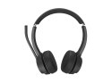 Conceptronic POLONA04B słuchawki/zestaw słuchawkowy Przewodowy i Bezprzewodowy Opaska na głowę Połączenia/muzyka USB Type-C Blue