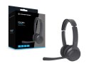 Conceptronic POLONA04B słuchawki/zestaw słuchawkowy Przewodowy i Bezprzewodowy Opaska na głowę Połączenia/muzyka USB Type-C Blue