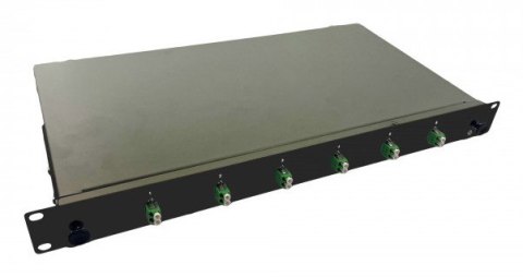 Helos 375551 stojak 1U Czarny
