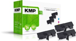 KMP 2911,3030 kaseta z tonerem 3 szt. Zamiennik Cyjan, Purpurowy, Żółty