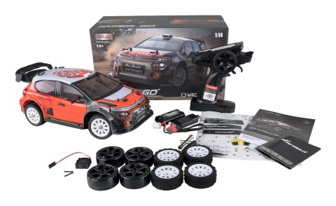 Samochód Amewi Hyper Go Citroen C3 WRC Rallye/Drift 4WD 1:14 RTR